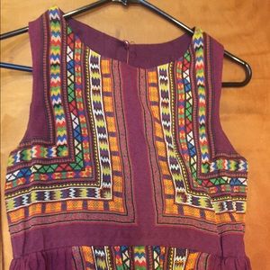 Stunning long maxi dress from Anthropologie